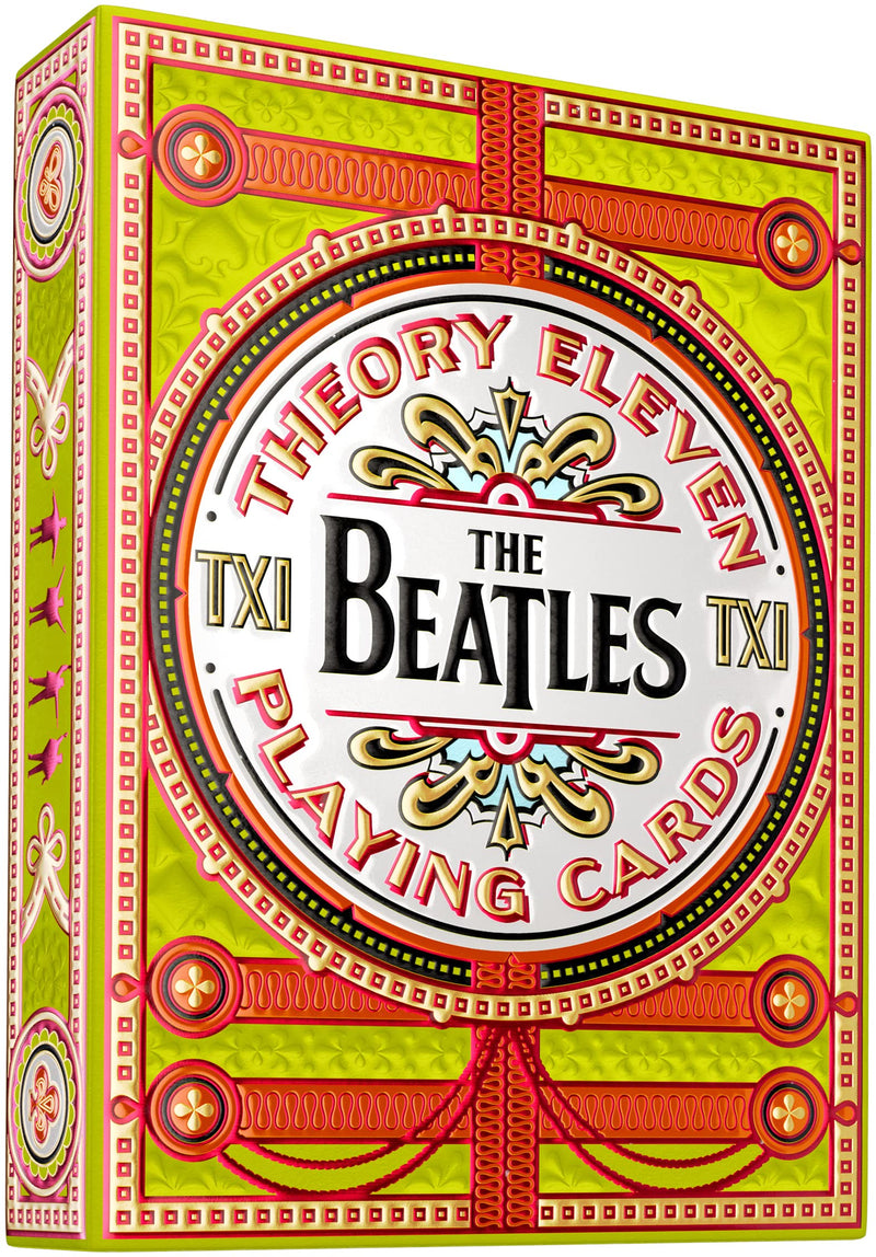 theory11 The Beatles - Juego de cartas (versión verde