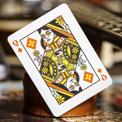 theory11 The Beatles - Juego de cartas (versión verde