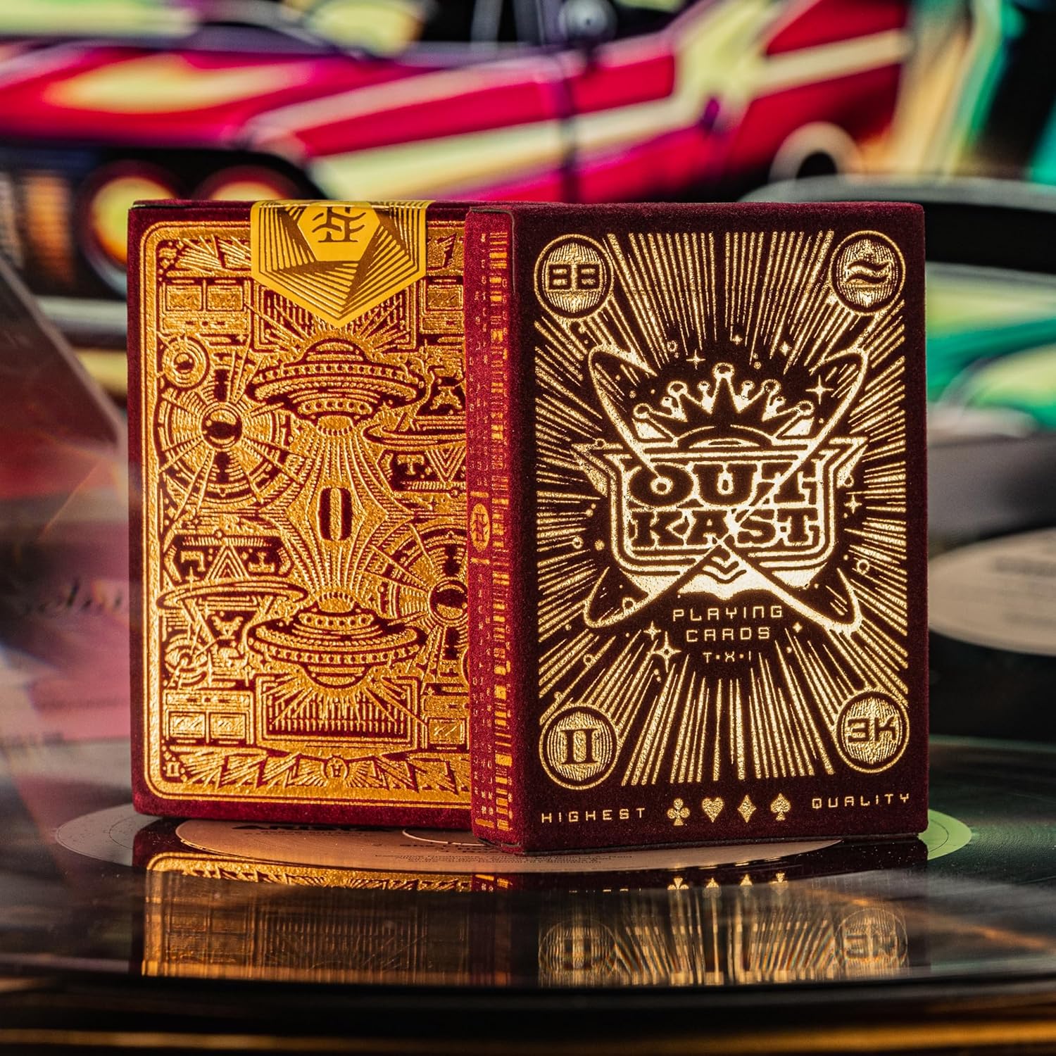 theory11 Outkast Premium Playing Cards, Poker Size Standard Index, Luxury Playing Cards