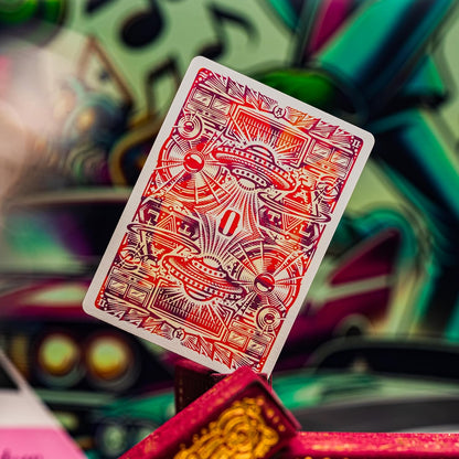 theory11 Outkast Premium Playing Cards, Poker Size Standard Index, Luxury Playing Cards