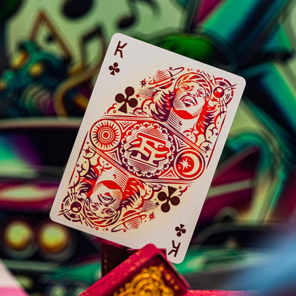theory11 Outkast Premium Playing Cards, Poker Size Standard Index, Luxury Playing Cards