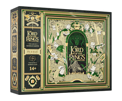 Puzzle multidimensional de El Señor de los Anillos (1000 Piezas