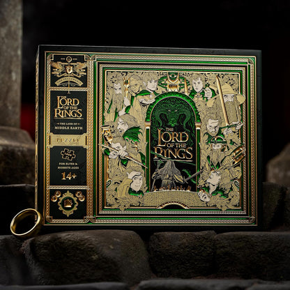 Puzzle multidimensional de El Señor de los Anillos (1000 Piezas
