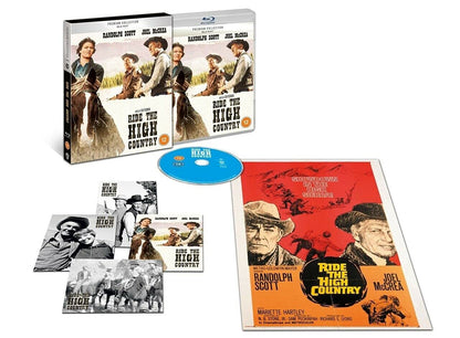 RIDE THE HIGH COUNTRY Blu Ray Premium Collection.
