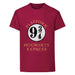 HARRY POTTER Childrens/Kids Hogwarts Express T-Shirt (12-13 Years) (Maroon