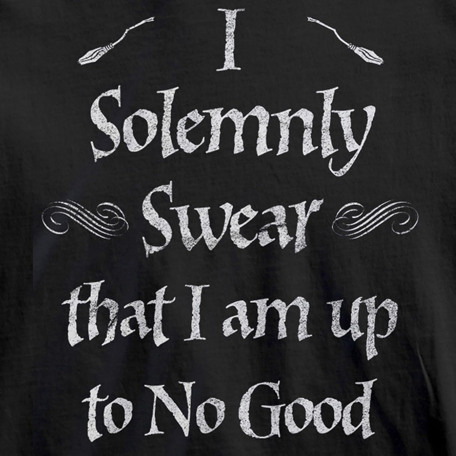 Harry Potter - Swear Solemnly - Unisex T-Shirt (5-6 Years) Black