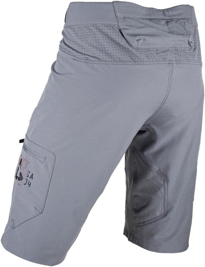 Leatt MTB Allmtn 2.0 Jr Unisex Children's Shorts Titanium 130 cm, Titanium