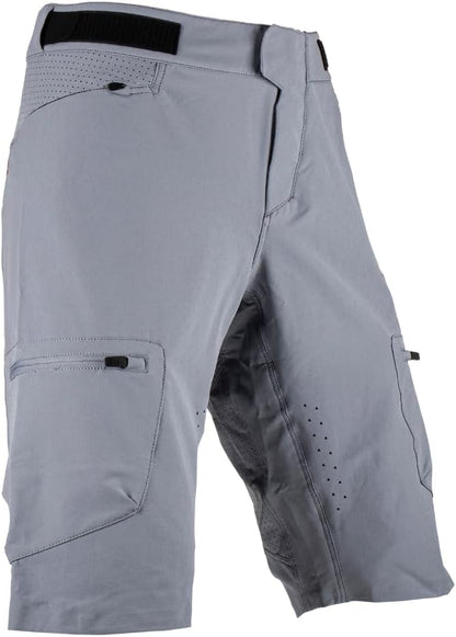 Leatt MTB Allmtn 2.0 Jr Unisex Children's Shorts Titanium 130 cm, Titanium