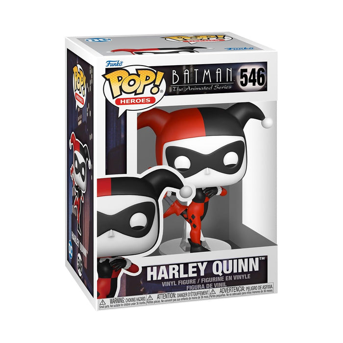 Funko POP! Animation: BTAS - Harley Quinn - Animated Batman - Collectable Vinyl Figure - Gift Idea - Official Merchandise - Toys for Kids & Adults - TV Fans - Model Figure for Collectors and Display
