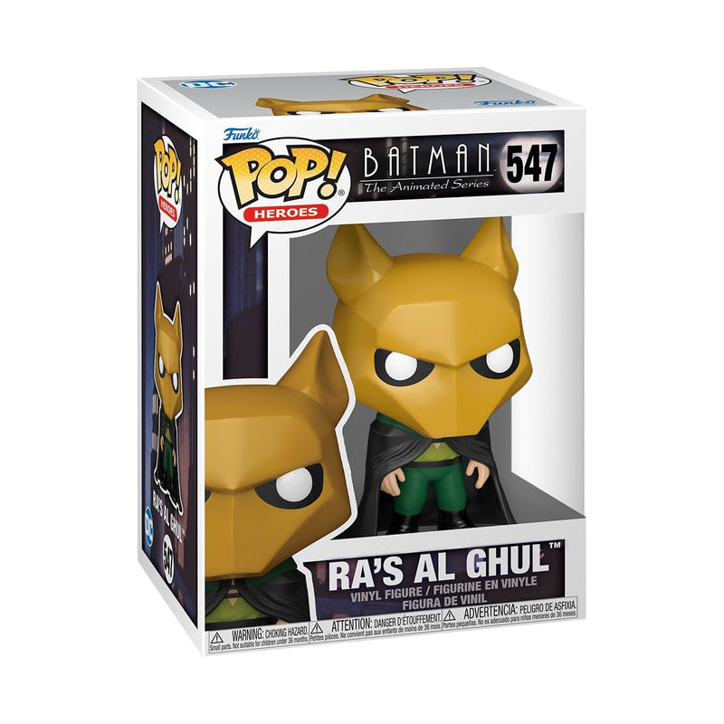 Funko POP! Animation: BTAS - Ras Al Ghul - Animated Batman - Collectable Vinyl Figure - Gift Idea - Official Merchandise - Toys for Kids & Adults - TV Fans - Model Figure for Collectors and Display