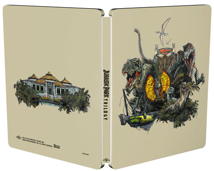 Jurassic Park Trilogy Limited Edition 4K UHD Steelbook