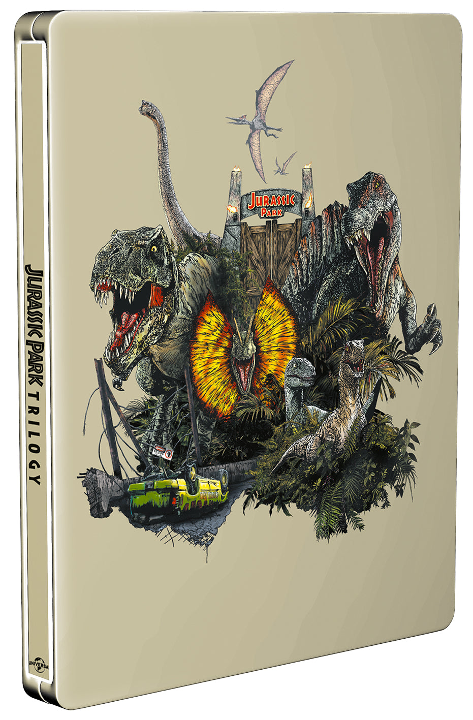 Jurassic Park Trilogy Limited Edition 4K UHD Steelbook