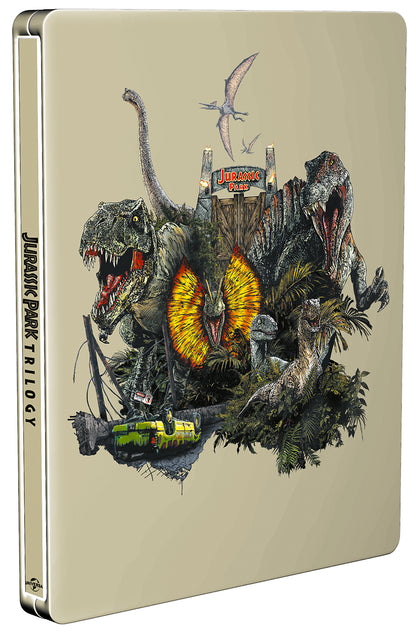 Jurassic Park Trilogy Limited Edition 4K UHD Steelbook