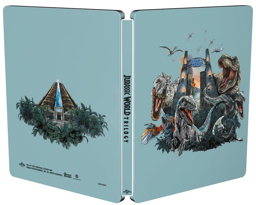 Jurassic World Trilogy Limited Edition 4K UHD Steelbook