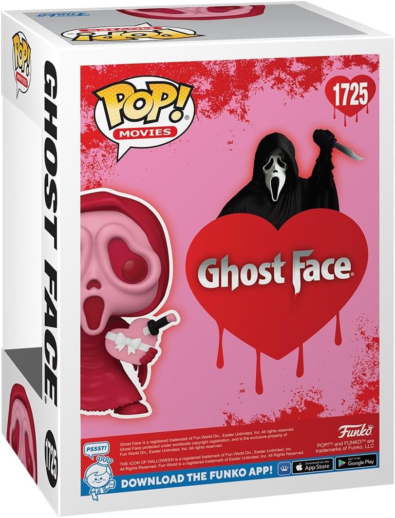 Funko POP! Movies: Valentines - Ghostface - Figura in Vinile da Collezione - Idea Regalo - Merchandising Ufficiale - Giocattoli per Bambini e Adulti - Movies Fans - Figura per i Collezionisti