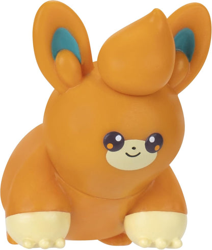 Pokémon Battle Figure 6 Pack - 5cm Figures Pawnii, Turtwig, Hoothoot, Torchic, Appletun, Squirtle - Official playset for Children 4+ Years