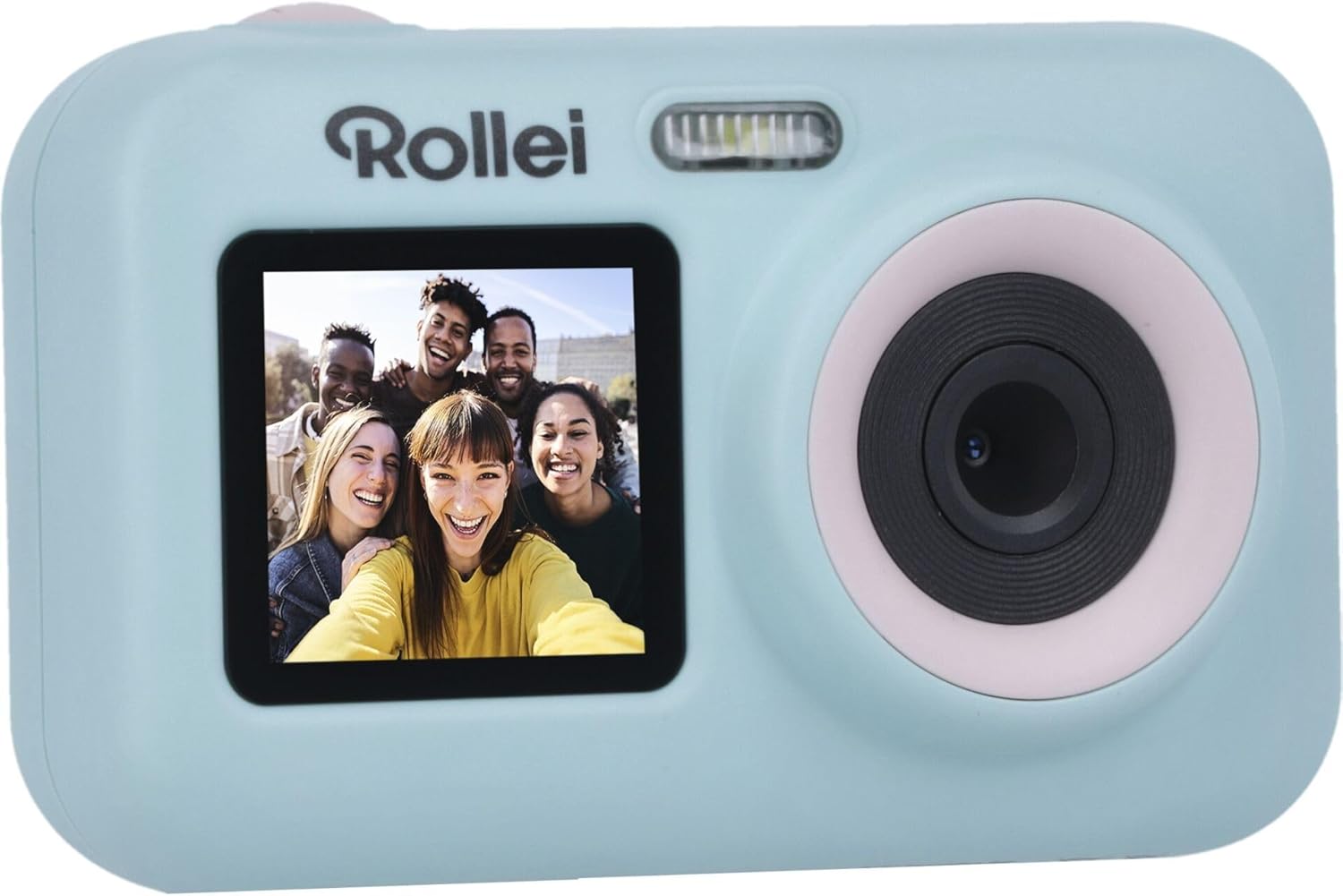 Rollei - Sportsline Fun Compact Digital Camera - Green