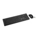 Kensington KM270 EQ Rechargeable Wireless Full Size Keyboard and Ambidextrous Silent Mouse Combo for PC and laptop, 2.4GHz & BT 5.0 wireless, spill-proof design - QWERTY ISO Layout - Black K75560UK