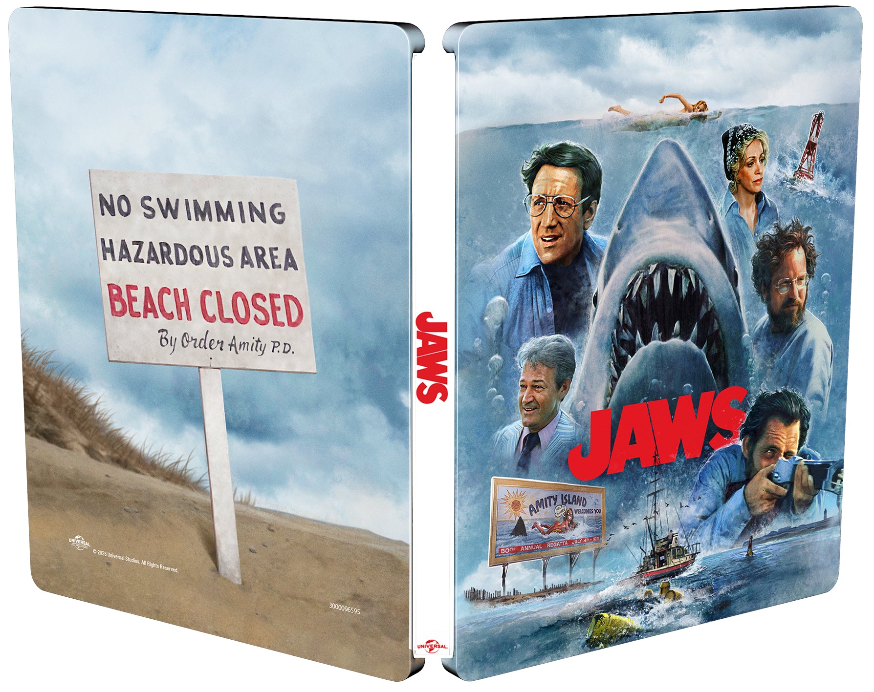 Jaws 50th Anniversary Limited Edition 4K UHD Steelbook