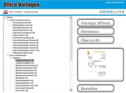OFFICE VORLAGEN PROFESSIONAL 2007