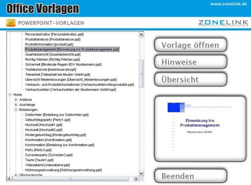 OFFICE VORLAGEN PROFESSIONAL 2007