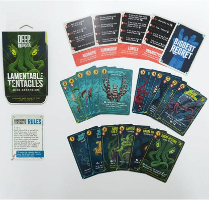 Deep Regrets Board Game: Lamentable Tentacles Mini Expansion