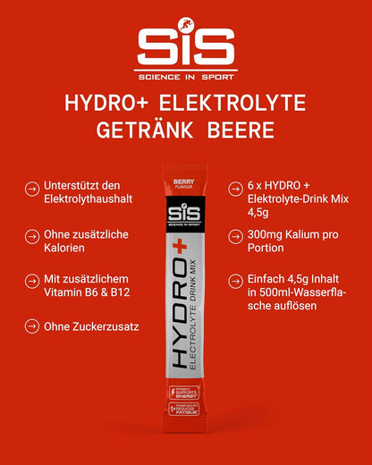 Hydro+ Stick Powder Berry - 4.5g - Pack of 6
