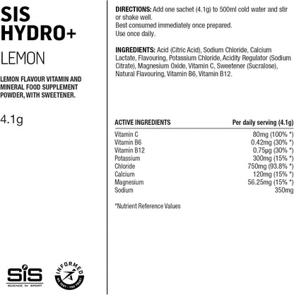 Hydro+ Stick Powder Lemon - 4.5g - Pack of 6