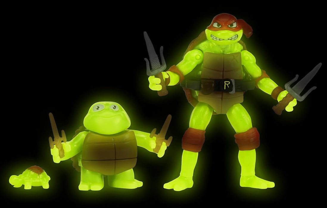 TEENAGE MUTANT NINJA Pack Évolution de Leonardo (3 pièces