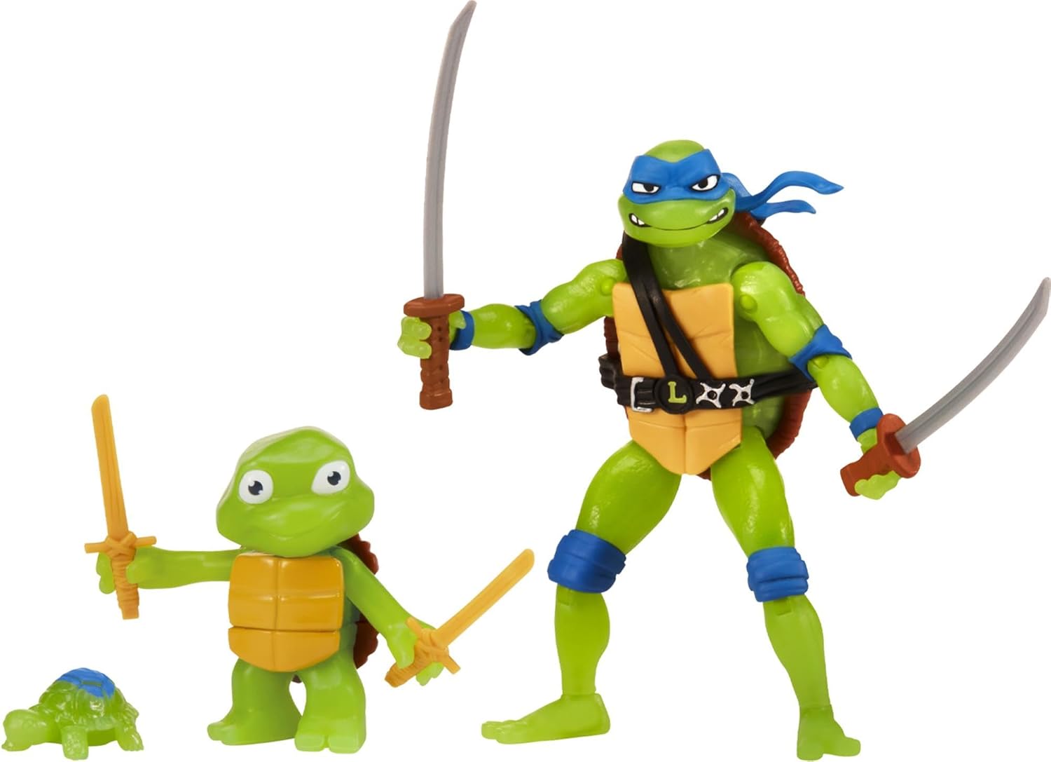 TEENAGE MUTANT NINJA Turtles Evolution Leonardo 3 Pack - Personaggio
