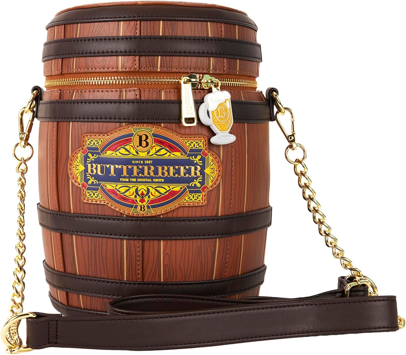 Loungefly Warner Bros Harry Potter Butterbeer Barrel Sac à bandoulière