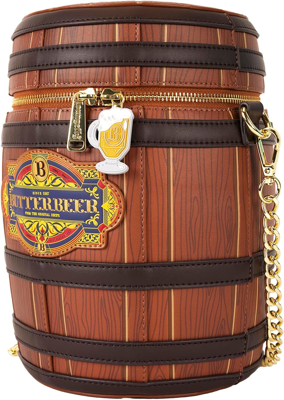 Loungefly Warner Bros Harry Potter Butterbeer Barrel Sac à bandoulière