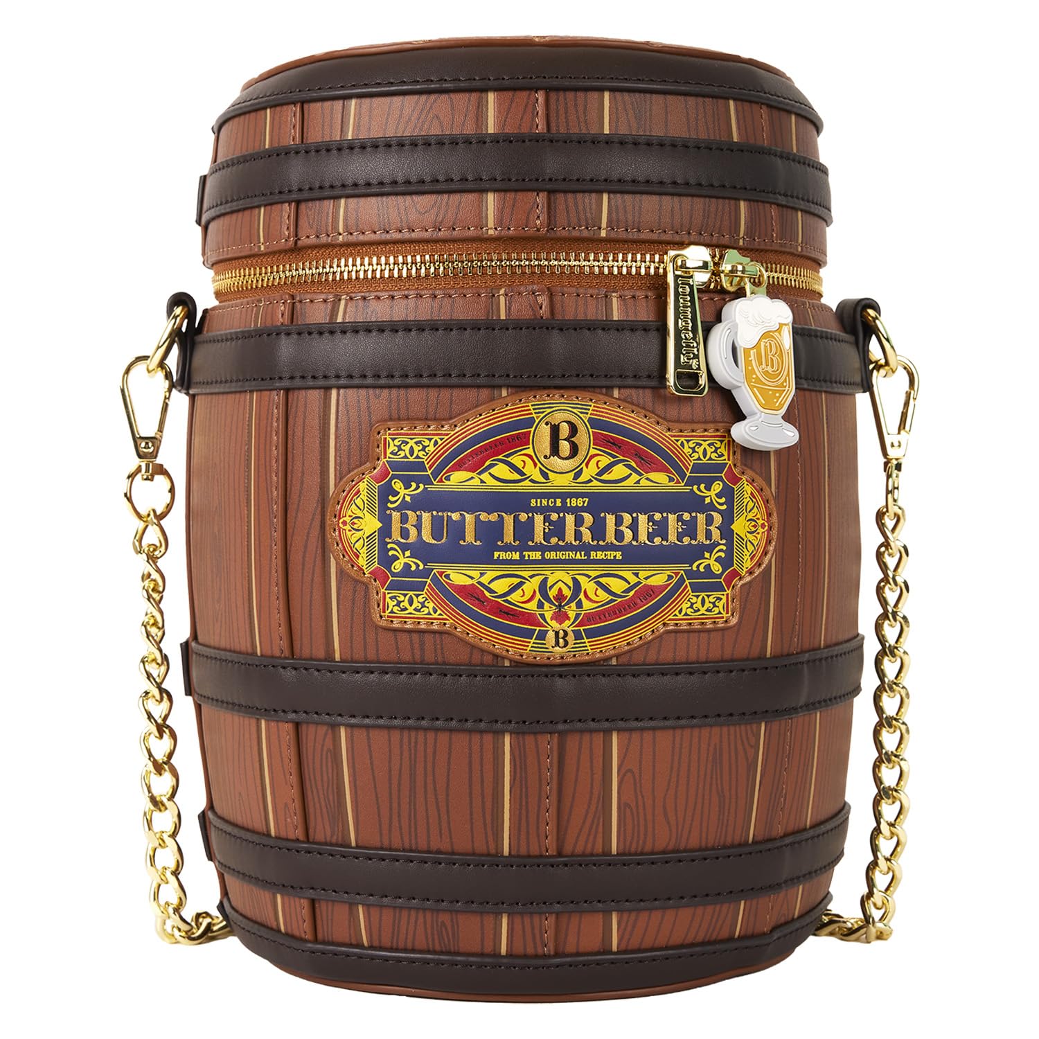 Loungefly Warner Bros Harry Potter Butterbeer Barrel Sac à bandoulière