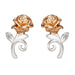 Disney Princess Silver and Rose Gold Earrings E905453TL.PH