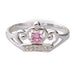 Disney Princess Children`S Sterling Silver Cz Crown Ring