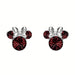 Disney Minnie Mouse Sterling Silver January Birthstone Earrings
