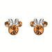Disney Minnie Mouse Girls Womens Sterling Silver November Birthstone Stud Earrings