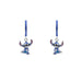 Stitch Girls Sterling Silver Charm Huggie Hoop Enamel Earrings E906533RRHL.PH