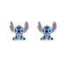 Disney Stitch Womens Sterling Silver Enamel Stud Earrings