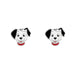 Disney Classics 101 Dalmatians Sterling Silver Enamel Stud Earrings