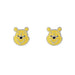 Disney Winnie The Pooh Sterling Silver Enamel Stud Earrings
