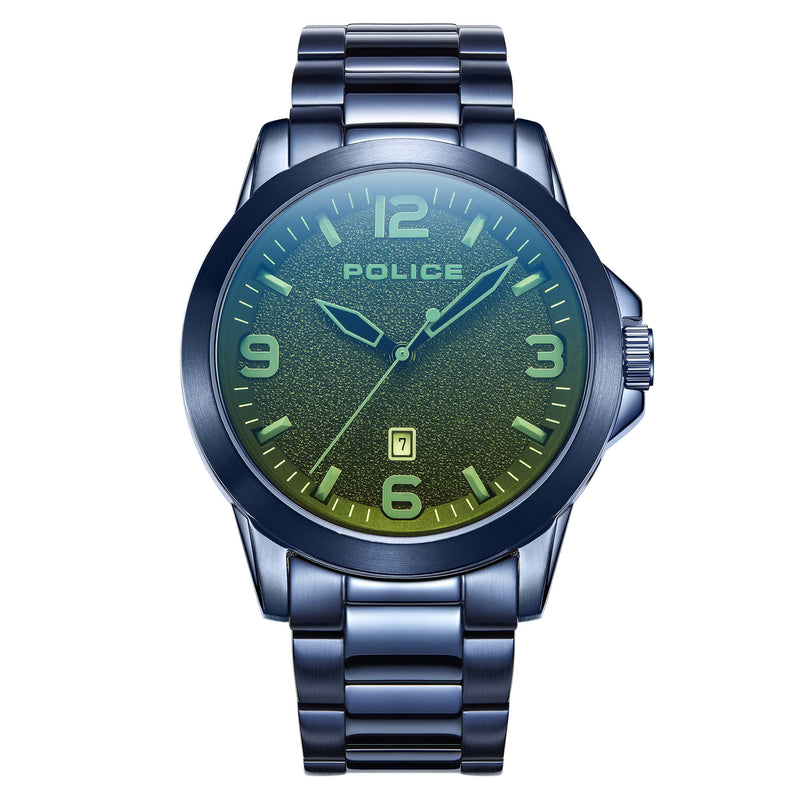 Police Cliff Blue Matt Watch