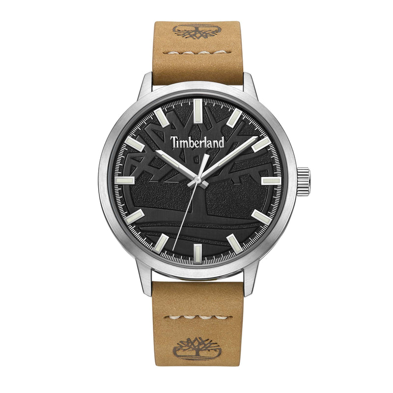 Timberland Goffstown S Tan Leather Strap 3ATM Watch