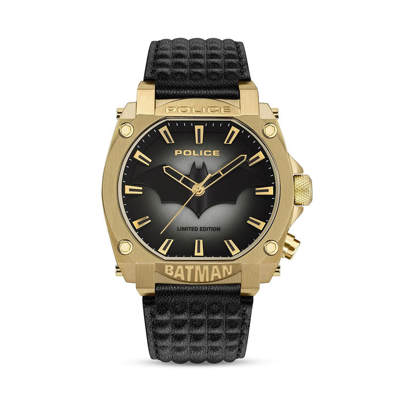 Police Gold Forever Batman Watch