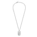 Police Men's Pontevedra Stainless Steel Dog tag Chain Necklace
