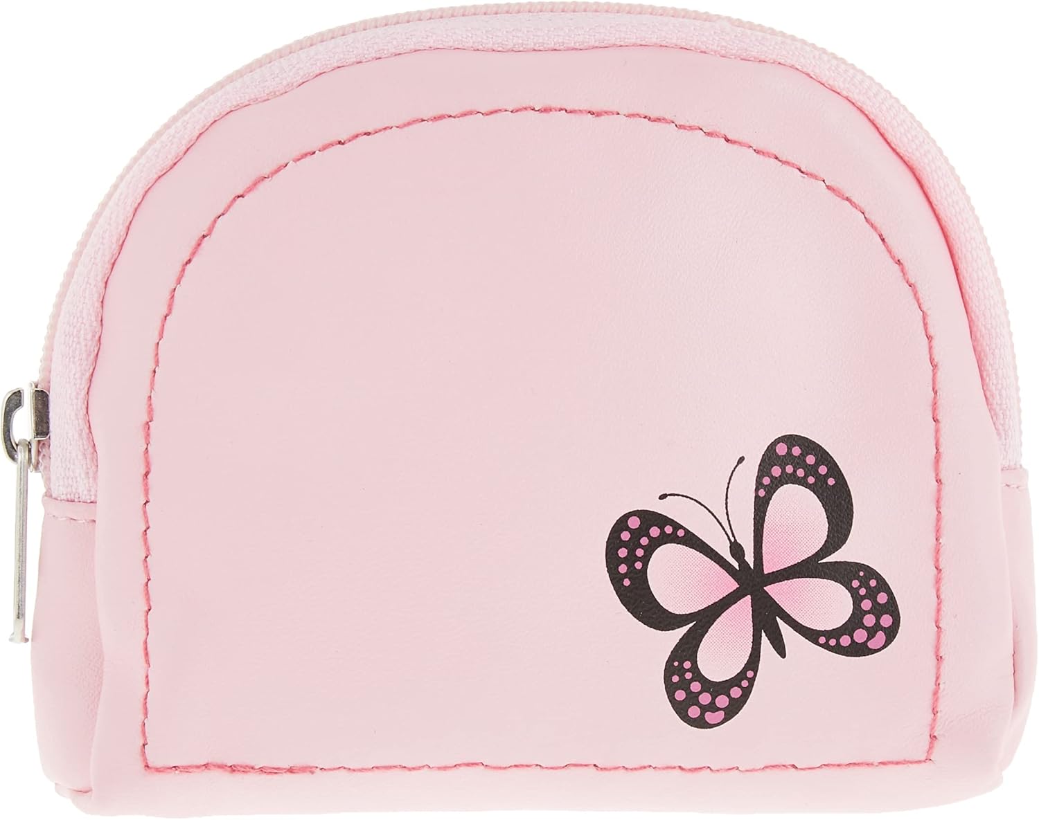 Tikkers Girls Pink PU Strap Butterfly Dial Watch AKG-008