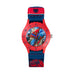 Disney Marvel Spiderman Blue Canvas Strap Watch SPD3495
