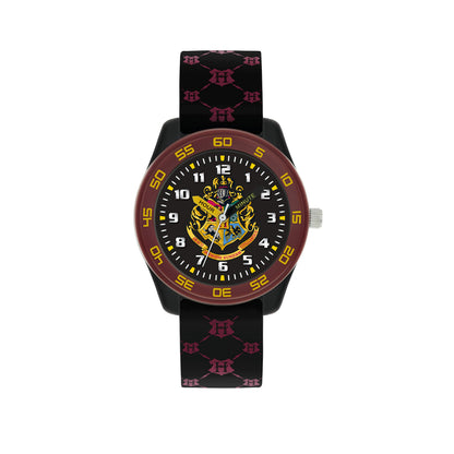 Warner Brothers Harry Potter Black/ burgundy Silicon Strap Watch HP9050ARG