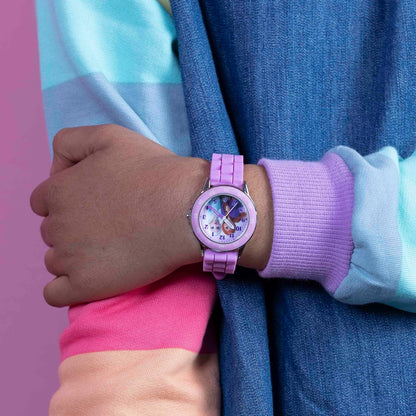 Disney Frozen 2 Purple Silicon Strap Watch FZN9505