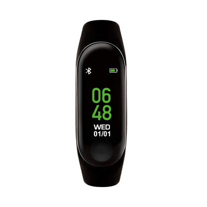 Tikkers Series 1 Black Silicone Strap Activity tracker with colour touch screen and up to 7 day battery life TKS01-0002